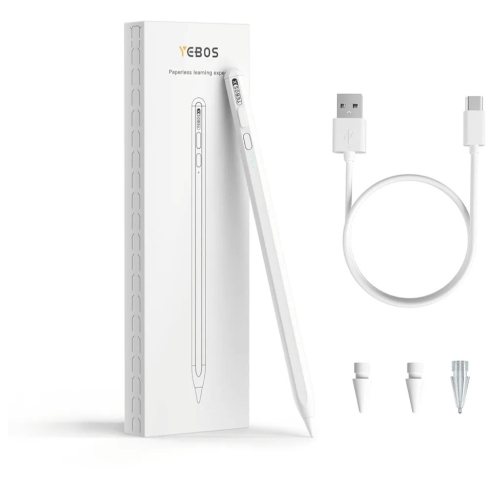 YEBOS Stylus Pen for iPad 20 Hours Battery Life Apple iPad Pen 10 Mins Charge